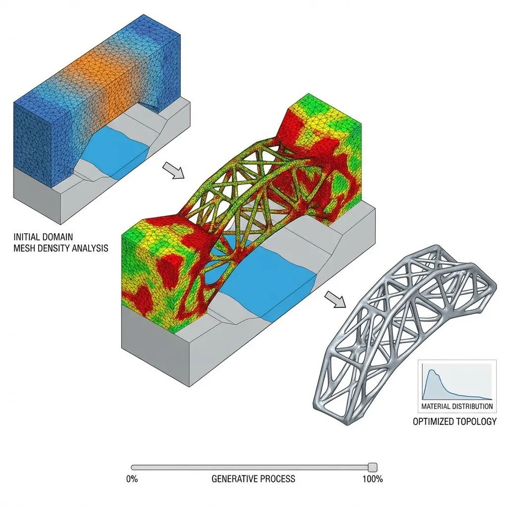 Topology-Optimized Bridge - 2