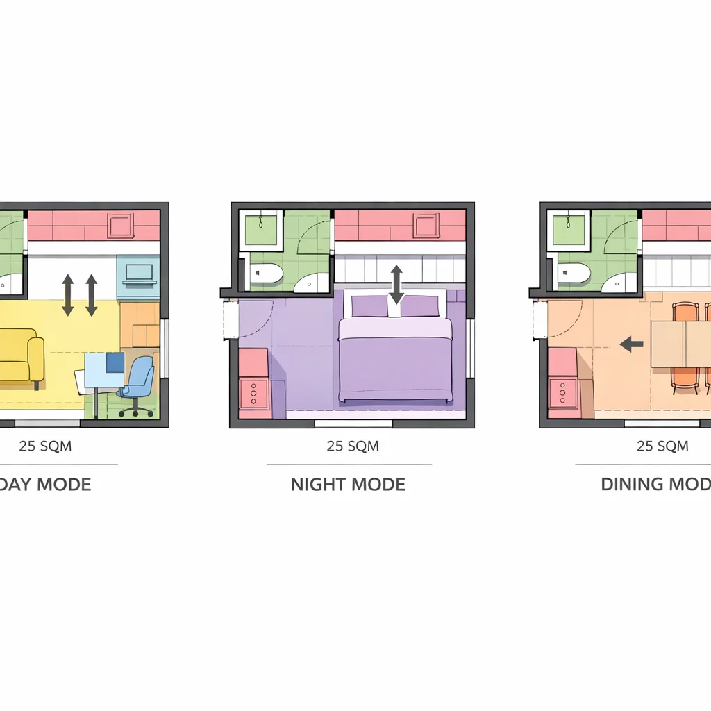 Perception-expanded interior