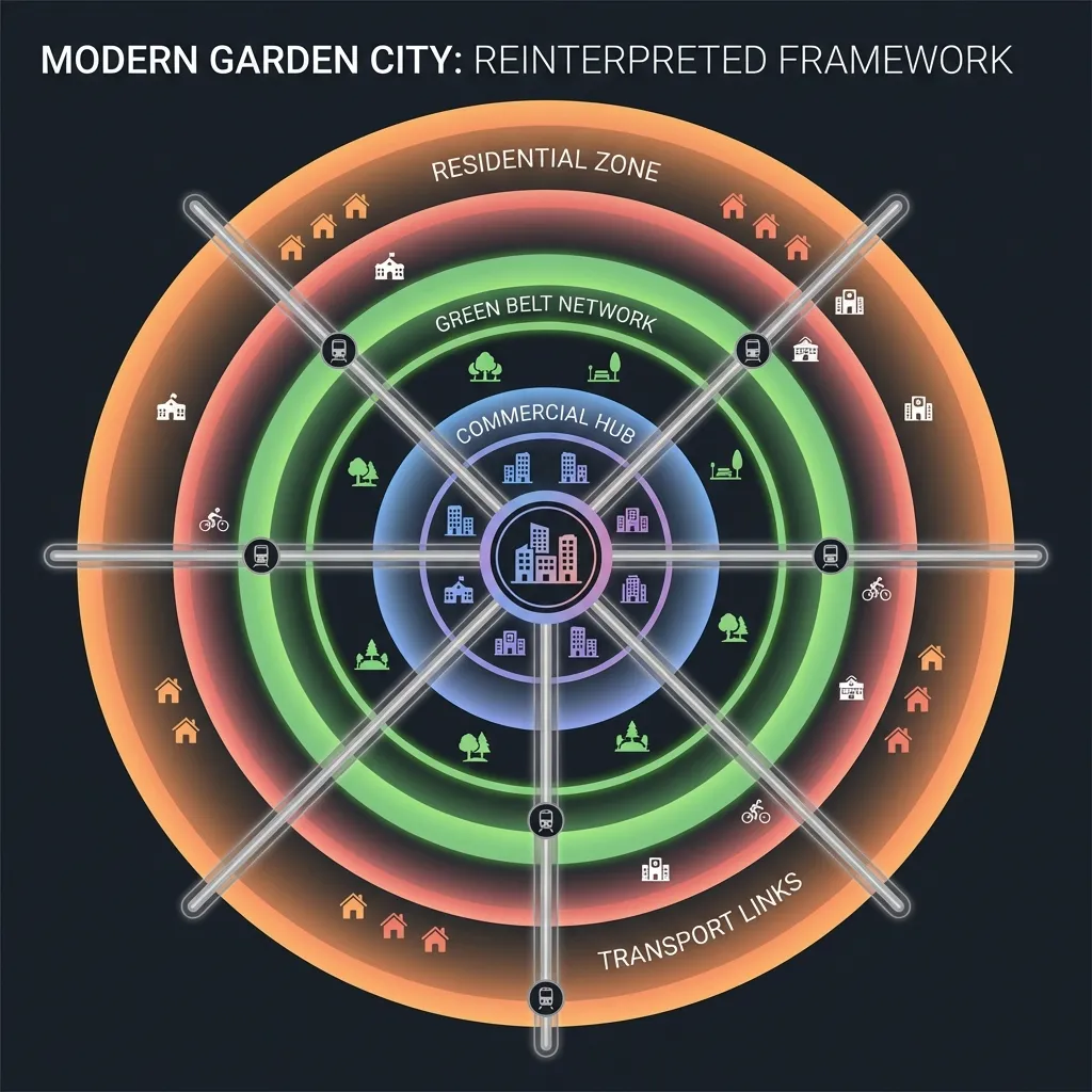 Howard's Garden City vs. Alpine organic settlement